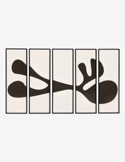 Organic Shape I Wall Art (Set Of 5) By FHAS Inhouse