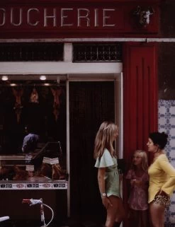 Saint-Tropez Boucherie Photography Print By Slim Aarons -Wall Decoration Shop 235523 001 DET 2