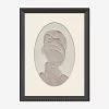 Portrait 2 With Oval Mat Wall Art By Coup D'Esprit