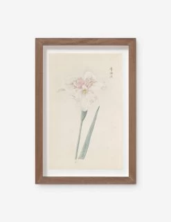 Vintage Japanese Iris No. 36 Wall Art By Miyoshi Manabu