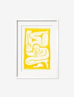 Cloudgazers Print By Adrian Brandon -Wall Decoration Shop AdrianCloudgazersWhiteFrame