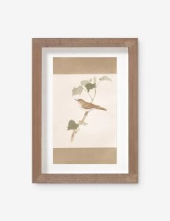 Vintage Bird Watercolor No. 70 Wall Art By Visual Contrast