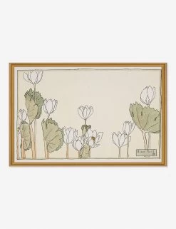 Blood Root Print By Hannah Borger Overbeck