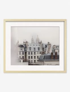 Montmatre Photography Print By Carley Rudd -Wall Decoration Shop CarleyRuddMontmatreNaturalFramedPrint