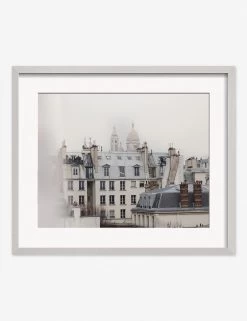 Montmatre Photography Print By Carley Rudd -Wall Decoration Shop CarleyRuddMontmatreSilverFramedPrint