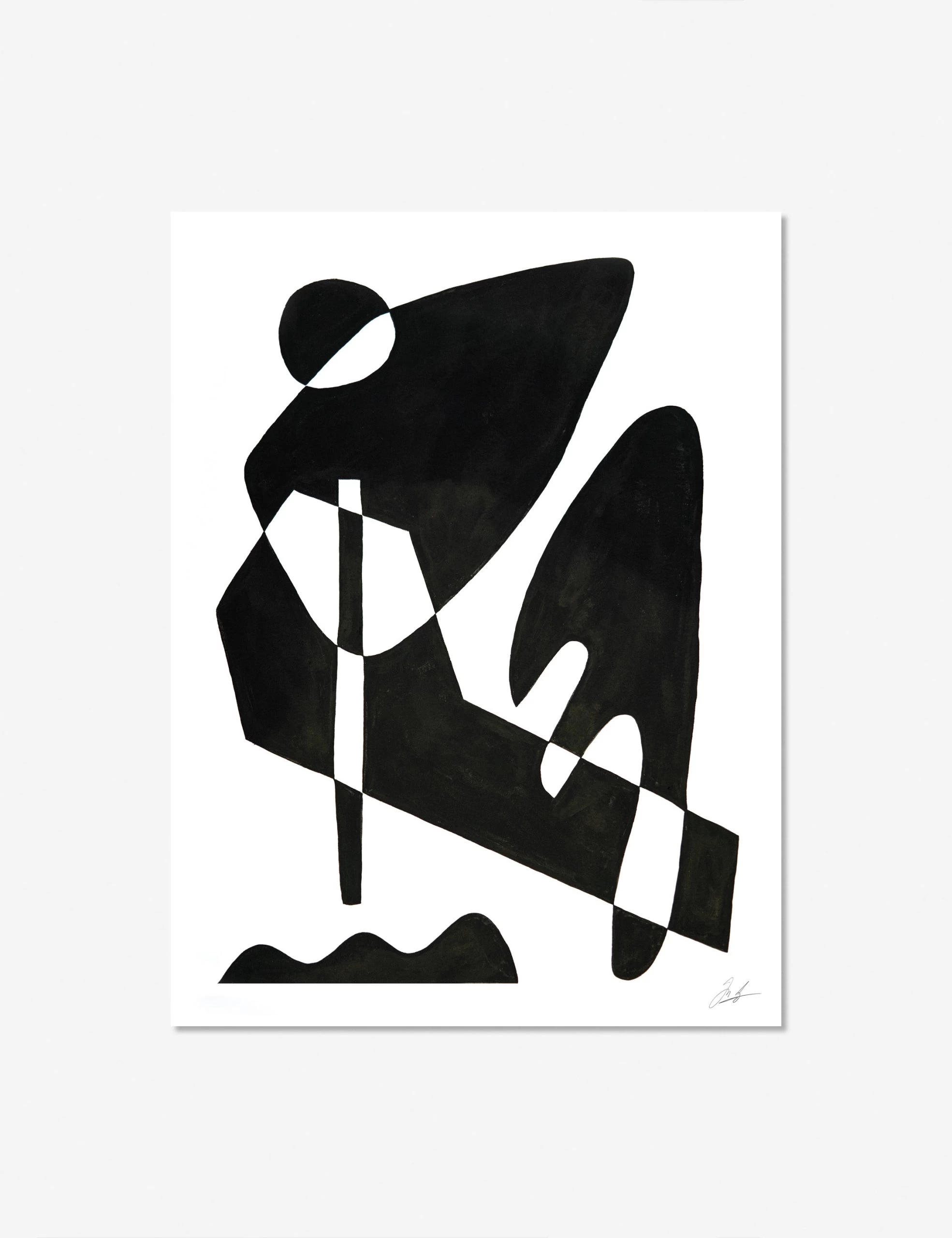 Contrasts Black Print By Jan SkácelÃk 2 Contrasts Black Print By Jan SkácelÃk - Image 2