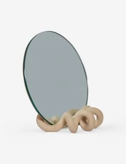 Curlee Table Mirror By SIN Ceramics -Wall Decoration Shop CurleeTableMirrorbySIN Speckled A06566622547
