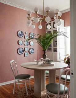 Grasscloth Solid Wallpaper By Sarah Sherman Samuel -Wall Decoration Shop DiningRoom 8037 SITECROP