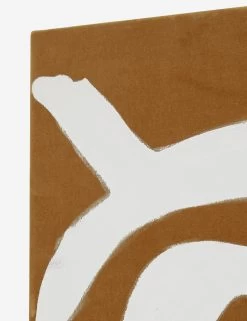 Seville Abstract Wall Art By ZBC House -Wall Decoration Shop Gold Gold 41.5 x72 L04727775091