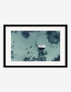 Aerial Ocean Bliss Photography Print By Ingrid Beddoes