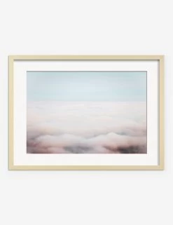Dream Clouds Photography Print By Ingrid Beddoes -Wall Decoration Shop IngridDreamCloudsNaturalFrame