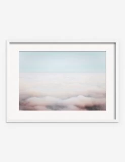 Dream Clouds Photography Print By Ingrid Beddoes -Wall Decoration Shop IngridDreamCloudsWhiteFrame