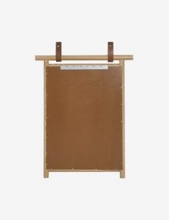 Kendyl Leather Strap Mirror -Wall Decoration Shop KendylWallMirror 4987