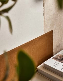 Patchwork Copper + Yellow Wall Art By Visual Contrast -Wall Decoration Shop L0470484 TexturedPaper Copper StuidoLifestyle 6