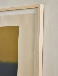 Gradient Silkscreen Wall Art By Visual Contrast -Wall Decoration Shop L0470491 Gradient1 olive indigo StuidoLifestyle 4