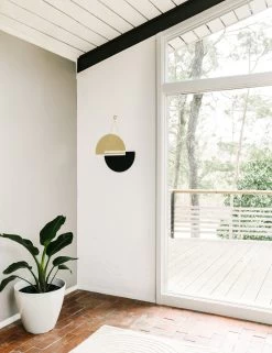 Horizon Wall Hanging By Circle & Line -Wall Decoration Shop LG horizon wall black brass 4