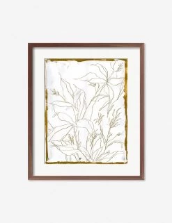 Lilies Wall Art By Laurel-Dawn Latshaw 14 Lilies Wall Art By Laurel-Dawn Latshaw -Wall Decoration Shop LaurelDawnLiliesWalnutFrame