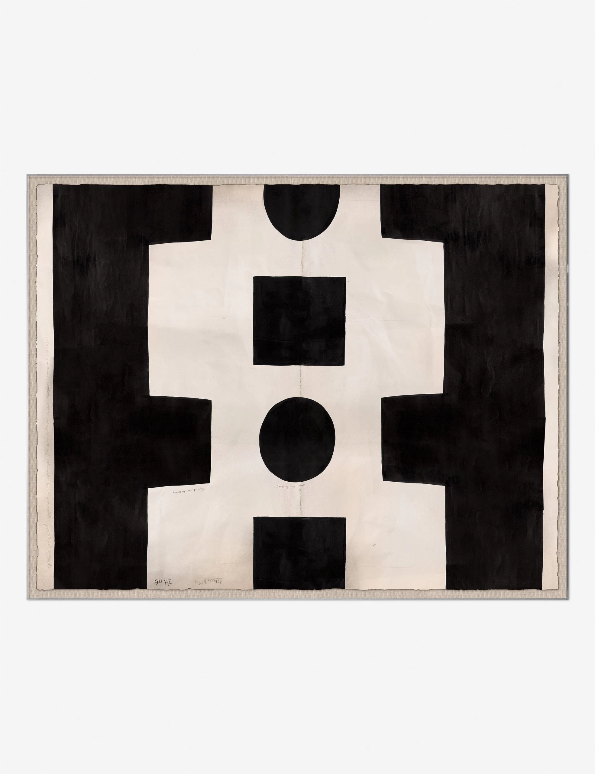 Black And White Print By Paule Marrot 2 Black And White Print By Paule Marrot - Image 2