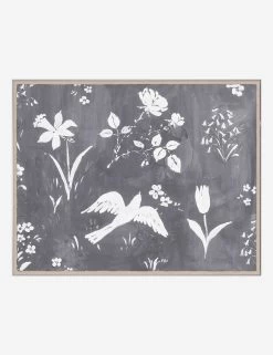 Flower Garden Print By Paule Marrot