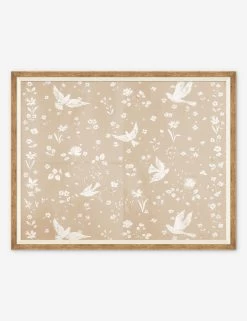Birds And Flowers Print By Paule Marrot 13 Birds And Flowers Print By Paule Marrot -Wall Decoration Shop PM LULU 23 0070D Product
