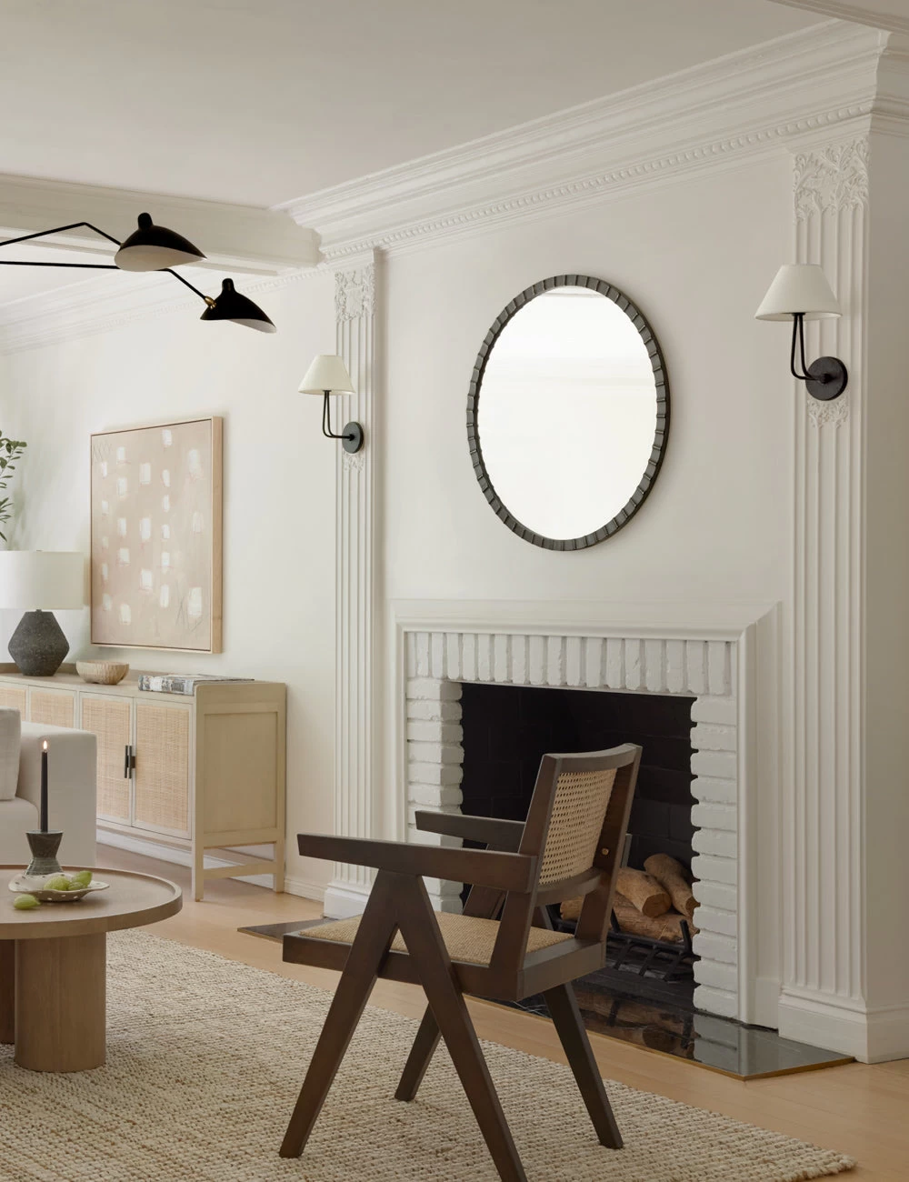 Auguste Round Mirror 2 Auguste Round Mirror - Image 2