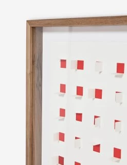 See Through Wall Art -Wall Decoration Shop SeeThroughCherryRed 12964