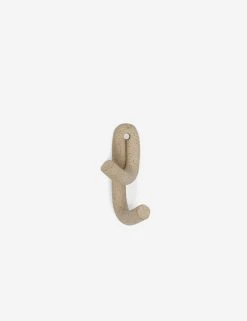 Leggy Crossed Wall Hook By SIN Ceramics -Wall Decoration Shop SinCeramicsLeggyCrossedWallHook Speckled 5209
