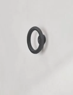 Uni Wall Hook,by SIN Ceramics -Wall Decoration Shop SinCeramicsUniWallHook Black 1684 SITECROP