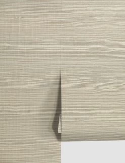 Abbott Grasscloth Wallpaper -Wall Decoration Shop SolidGrassclothGray