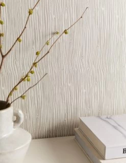 Triana Wallpaper -Wall Decoration Shop TrianaWallpaperSwatch Taupe 1428 SITECROP STUDIOLIFESTYLE
