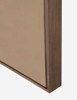 Organic Silkscreen No. 10 Wall Art By Visual Contrast -Wall Decoration Shop Walnutframeprofile Khakicanvas f182a340 2695 4982 8bcb 2fbf59b5a744