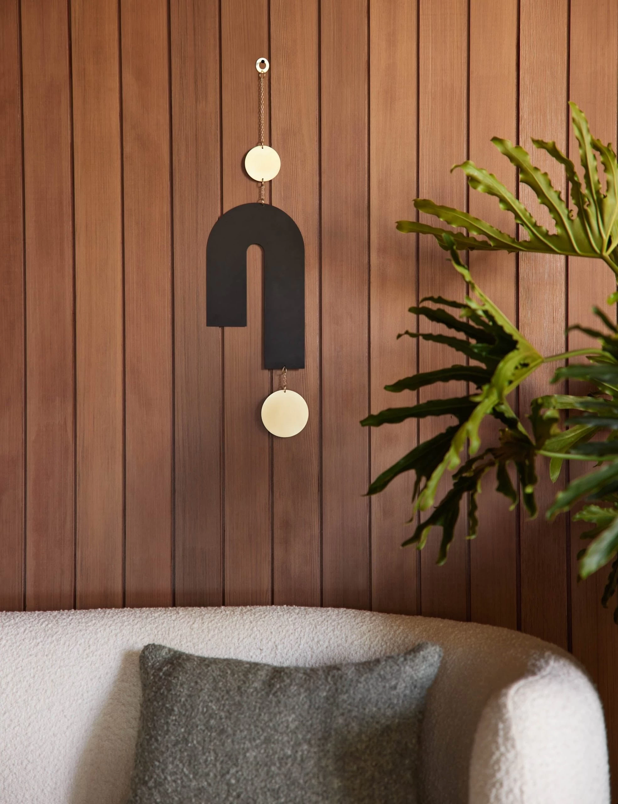 Turn Wall Hanging By Circle & Line 2 Turn Wall Hanging By Circle & Line - Image 2