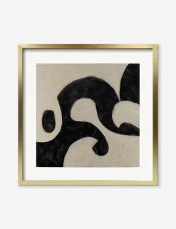 Shapes 1 Print By Francis Poirot -Wall Decoration Shop francis poirot shapes 1 gold frame high res