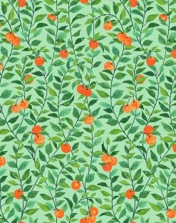 Orange Crush Peel + Stick Wallpaper -Wall Decoration Shop orange crush removable wallpaper by nathan turner green 4a21215d 0e96 481e a016 44c70c3ea0fe