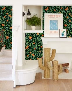 Orange Crush Peel + Stick Wallpaper -Wall Decoration Shop orange crush wallpaper by nathan turner onyx 1 44365a19 8f9d 488c bb29 6e6abde8b5d4