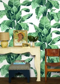 Pacifico Palm Peel + Stick Wallpaper By Nathan Turner -Wall Decoration Shop pacifico palm removable wallpaper by nathan turner ivory 1 64aa7589 b3d7 4f24 ac39 72450a7a3643