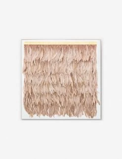 Rose Feathers Wall Art