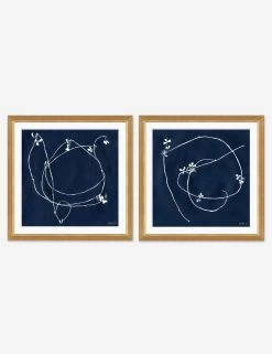 Strawberry Vine Prints (Set Of 2)