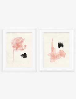 Pale Bloom A Print (Set Of 2)