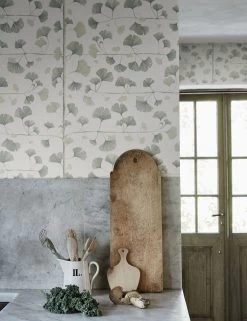 Scalamandre Ginkgo Wallpaper -Wall Decoration Shop wsb00180803 rm